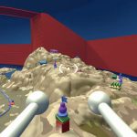 Big Walk紫のチャレンジ7種が並ぶエンドゲームエリア