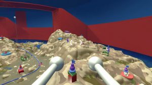 Big Walk紫のチャレンジ7種が並ぶエンドゲームエリア